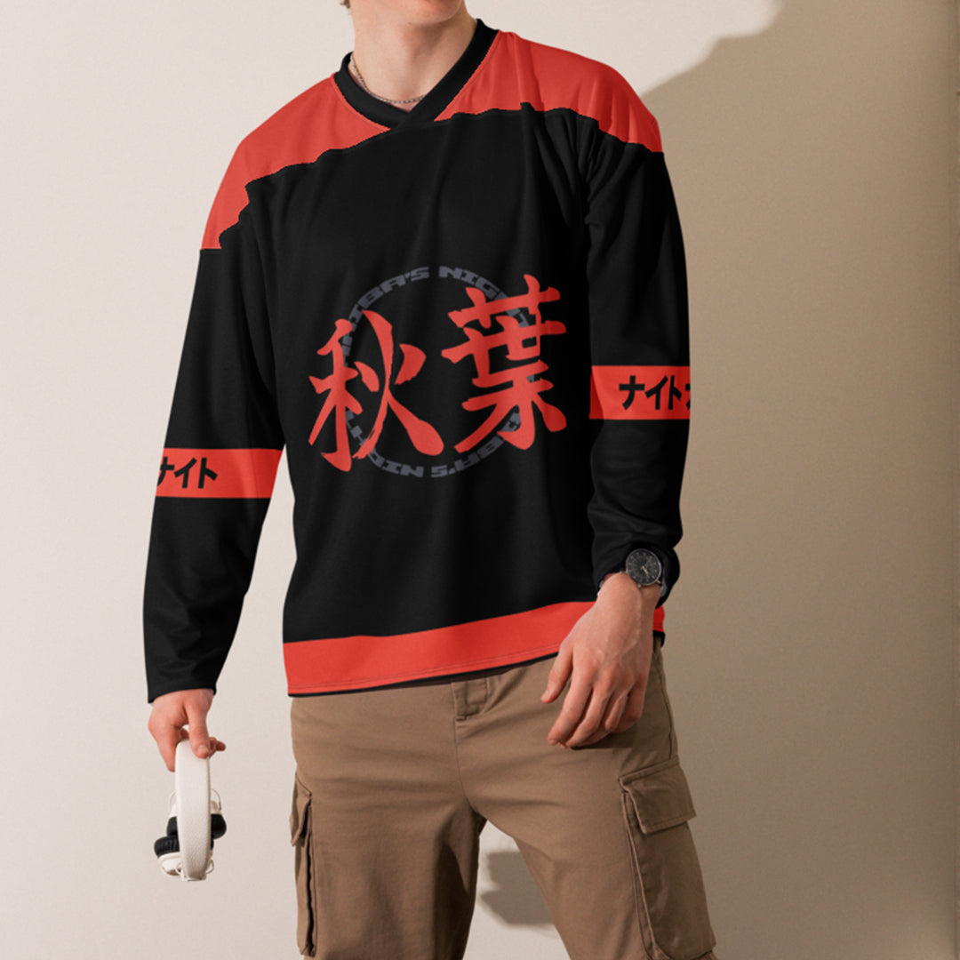 Hokke Long Sleeve Tee Red